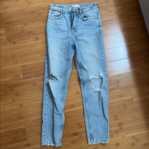 Classic Zara Distressed Women's Jeans